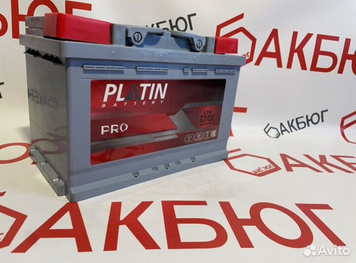 Аккумулятор 75 ач Platin Pro / Доставка