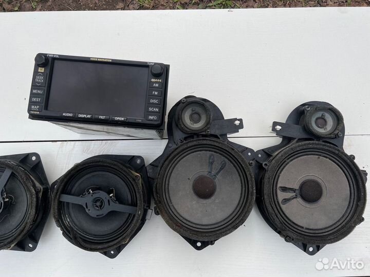 Аудио система штатная seqyoia toyota,tundra