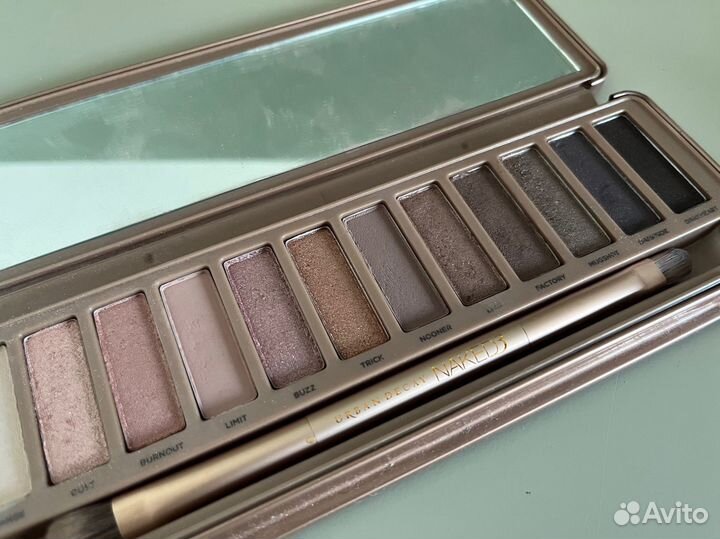 Urban decay naked 3 палетка теней оригинал