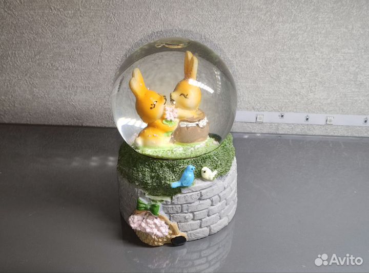 Стеклянный шар любовь 6.5см