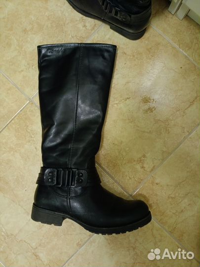Зимние женские сапоги 38 натуральная кожа