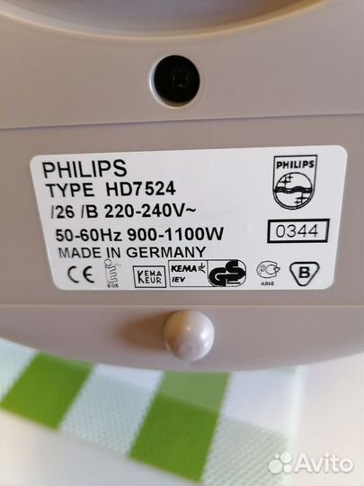 Кофеварка капельная Philips Германия