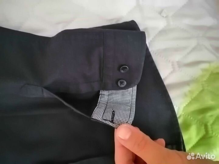 Рубашка чёрная р128