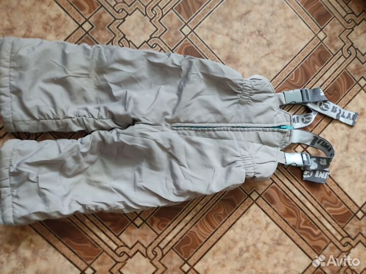 Демисезонный комбинезон, зимние штанишки 74 р