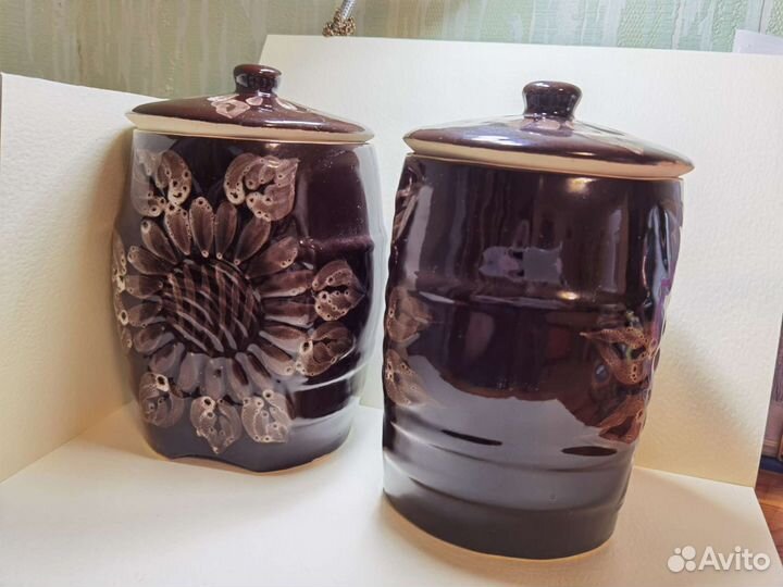 Керамические горшки 4 л. для хранения и интерьера