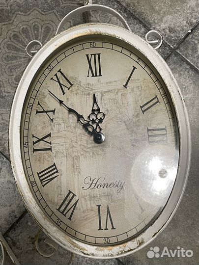 Часы подвесные в стиле прованс