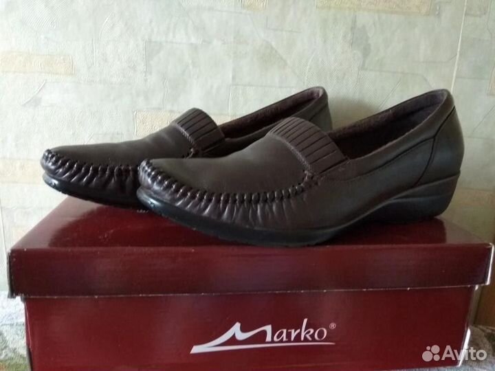 Туфли женские мокасины marko новые 38 размер