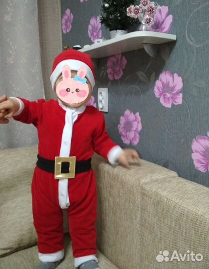Костюм Санта Клауса 74-80