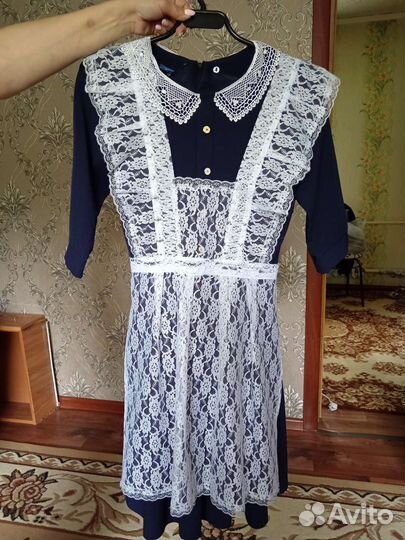 Школьный фартук и платье