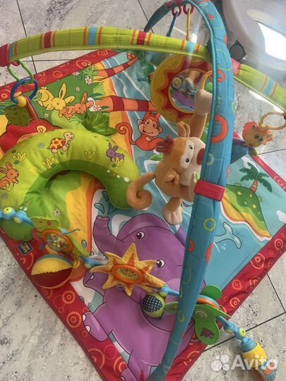 Развивающий коврик tiny love остров обезьянки