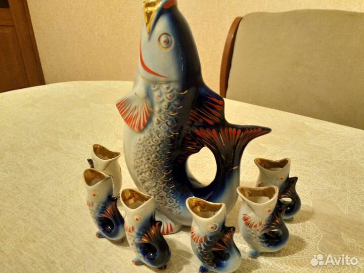 Сервиз Рыбки СССР