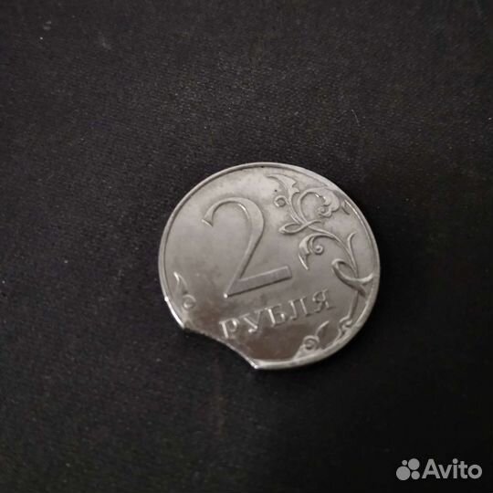 Монеты с браком. Выкус, наплыв.Цена договорная