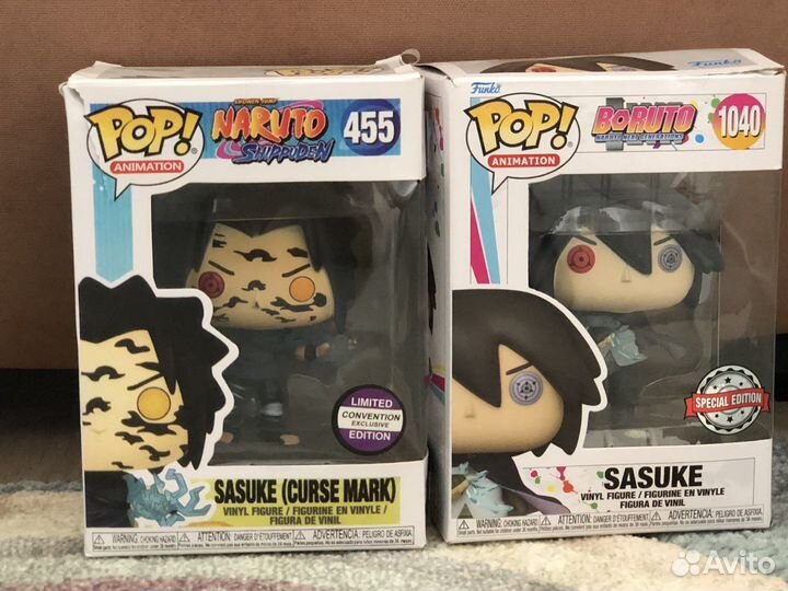 Фигурка funko pop naruto/boruto sasuke