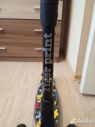 Самокат детский 3х колесный (светящиеся колеса)