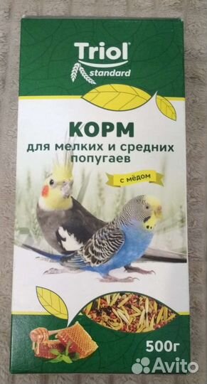 Корм для попугаев