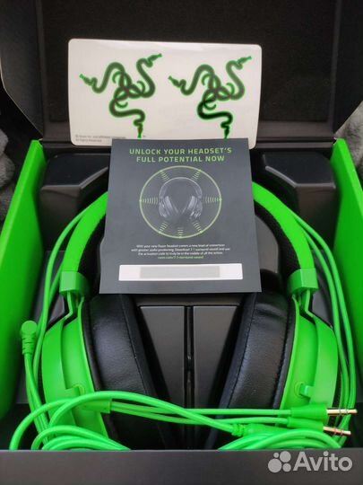 Наушники игровые с микрофоном Razer kraken