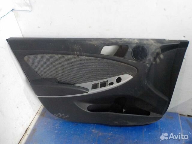 Обшивка двери передняя левая Hyundai Solaris