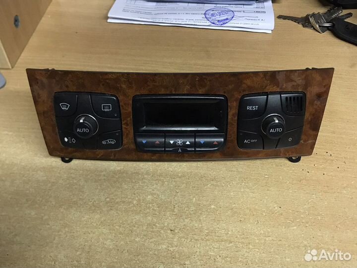 Мерседес w220 блок управления климат контроля