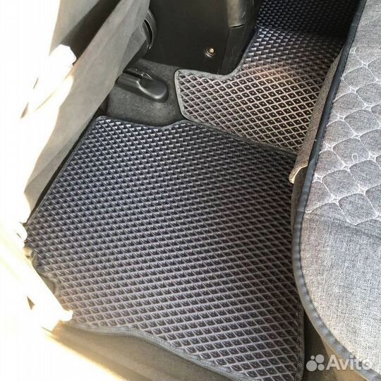 Автоковрики с бортами для Nissan Primera