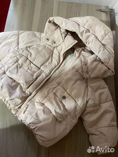 Куртка zara для девочки 86