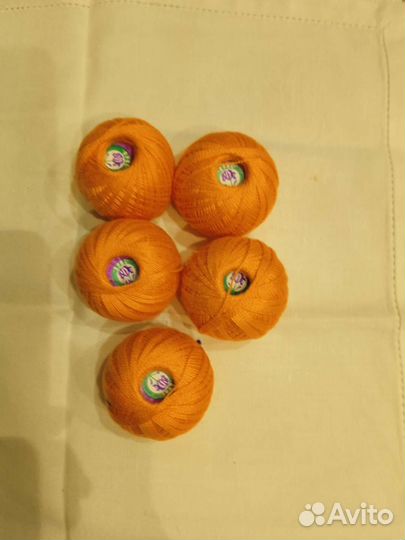 Нитки вязальные Ирис хлопок 100