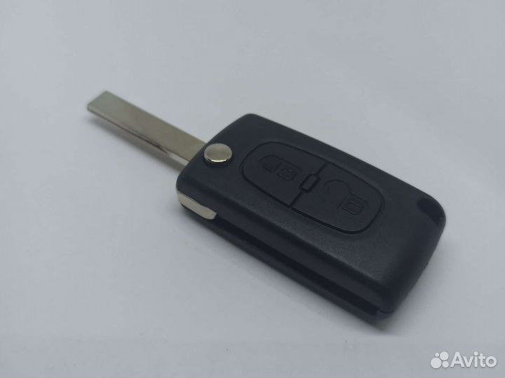Ключ Peugeot 308 / Пежо 308 2 кнопки европа