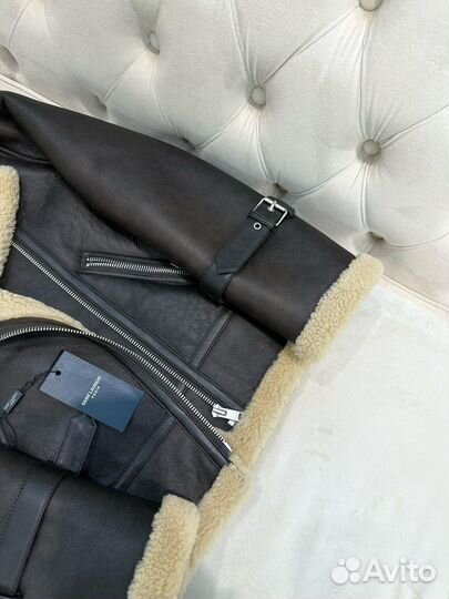 Дубленка натуральная Saint Laurent женская