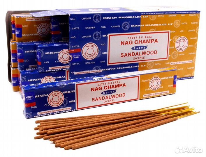 Благовония Satya Combo Nag Champa - Sandalwood 16