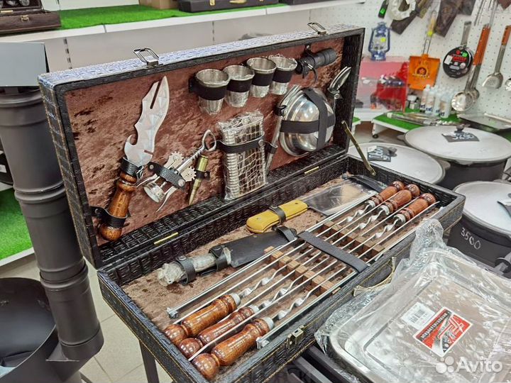 Подарочный набор шампуры