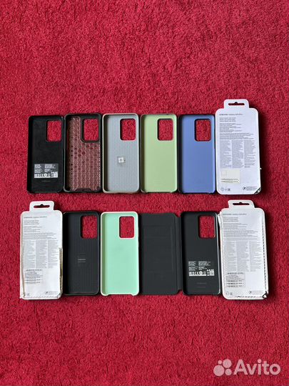 Оригинальный чехол Samsung S20 Ultra