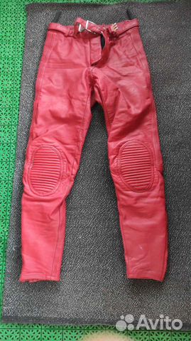 Кожаные мото штаны