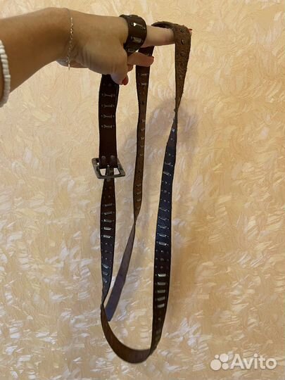 Ремень женский кожаный