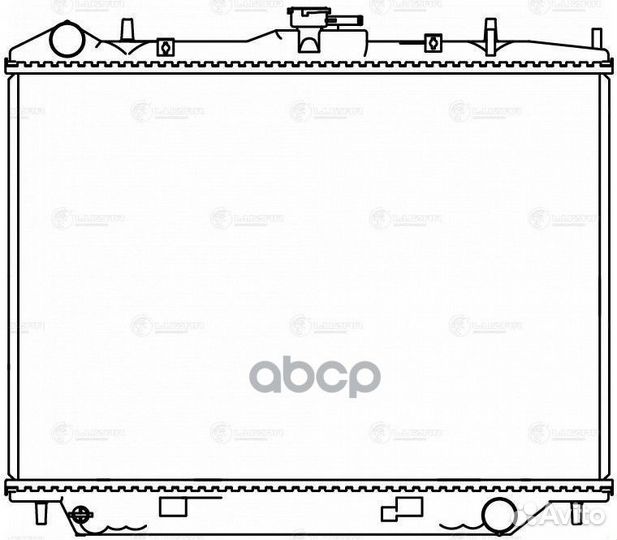 LRC 3007 радиатор системы охлаждения Great Wal