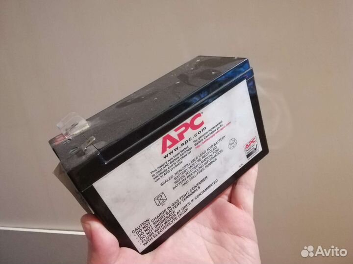 Батарея ибп, не работает, размер 15х6х9.5 см