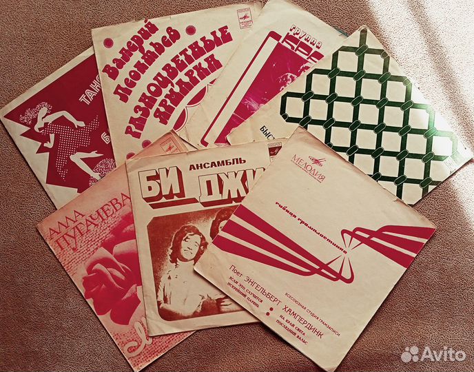 Гибкие грампластинки: рок, советская эстрада, виа