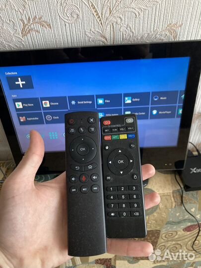Телевизор+android приставка 4/32