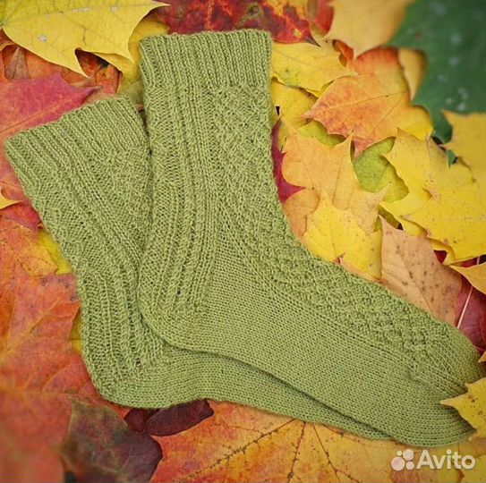 Носки вязаные