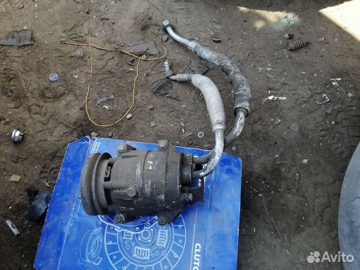 Компрессор кондиционера renault logan Symbol