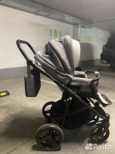 Детская коляска 3 в 1 adamex