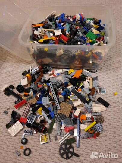 Подарите ребёнку радость: Лего ящик 4 кг