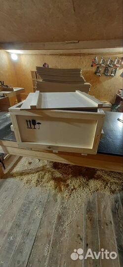 Изготовление ящиков из двп и фанеры по вашим разме