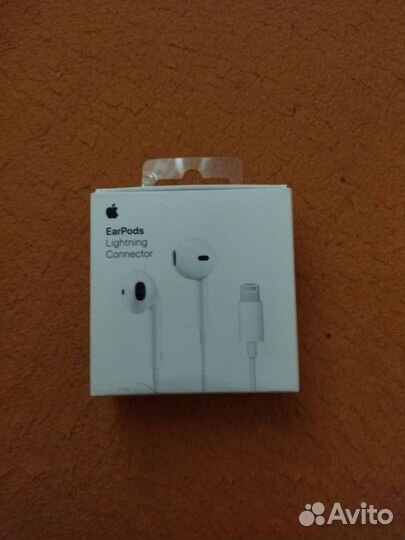 Коробка от earpods оригинал