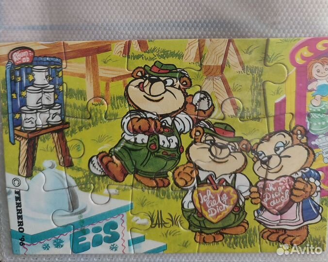 Пазлы из киндер