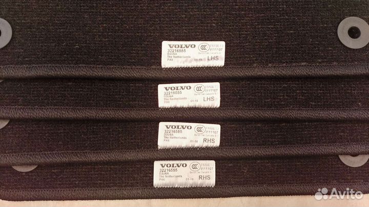 Коврики на Volvo XC 60. Оригинал