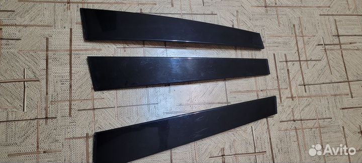 Накладки на центральные стойки Mercedes w211