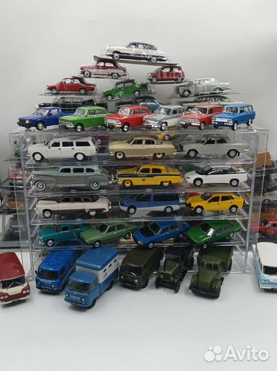 Масштабные модели 1:43 коллекция Автолегенды СССР