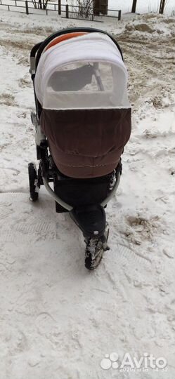 Коляска peg perego gt3. сидячая+ люлька