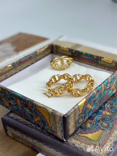 Кольцо christian dior