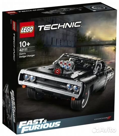 Lego Technic 42111 Dodge Charger Доминика Торетто