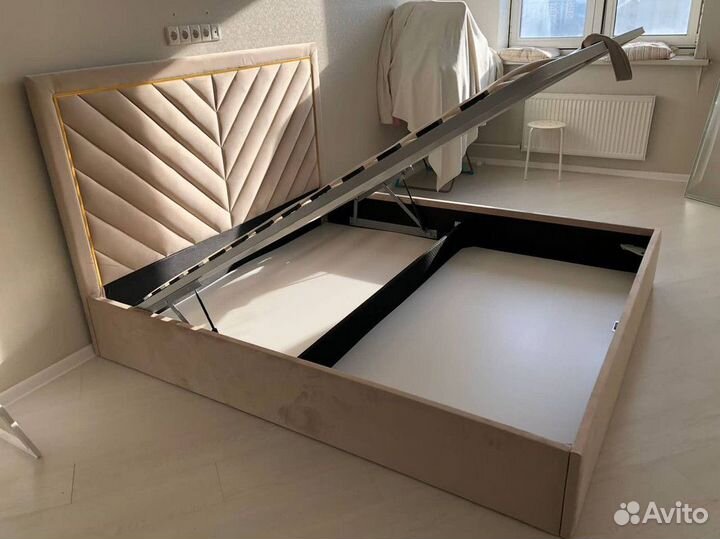 Кровать двуспальная. Гарантия 18 мес